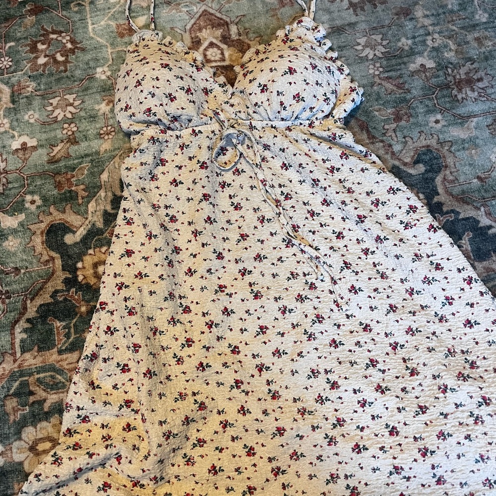 No Boundaries Floral Lace Dress